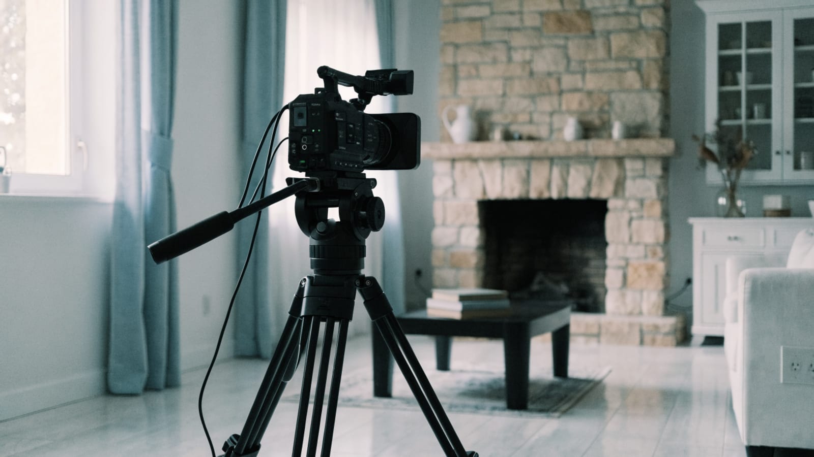 Chimney work, documented on camera